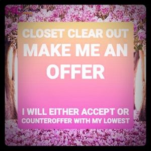 SEND OFFERS!!